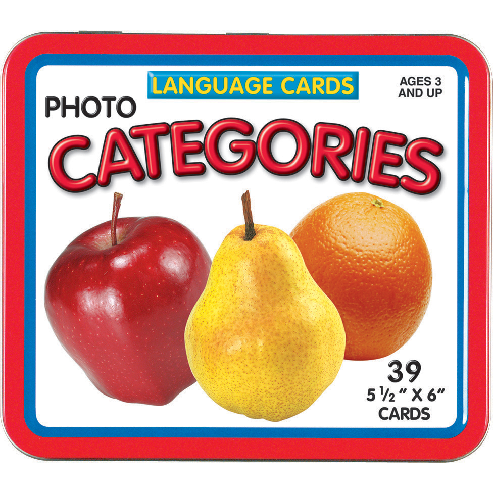 Categories Language Cards | Becker's School Supplies