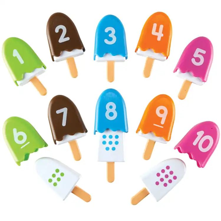 Snack Number Color Smart Snacks® Number Pops | Becker's School Supplies