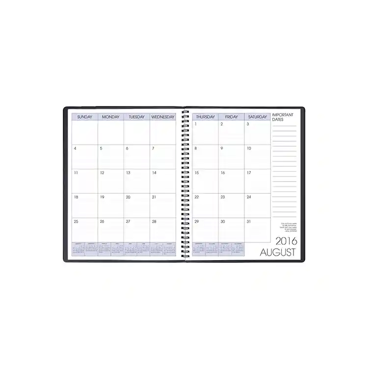 Academic Monthly Planner