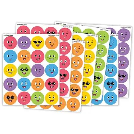 Smelly Stickers Variety Pack, All Smiles