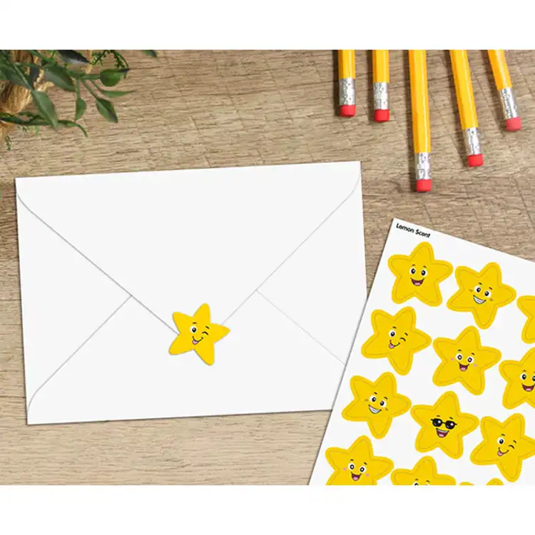 Smelly Stickers Variety Pack, Colorful Stars