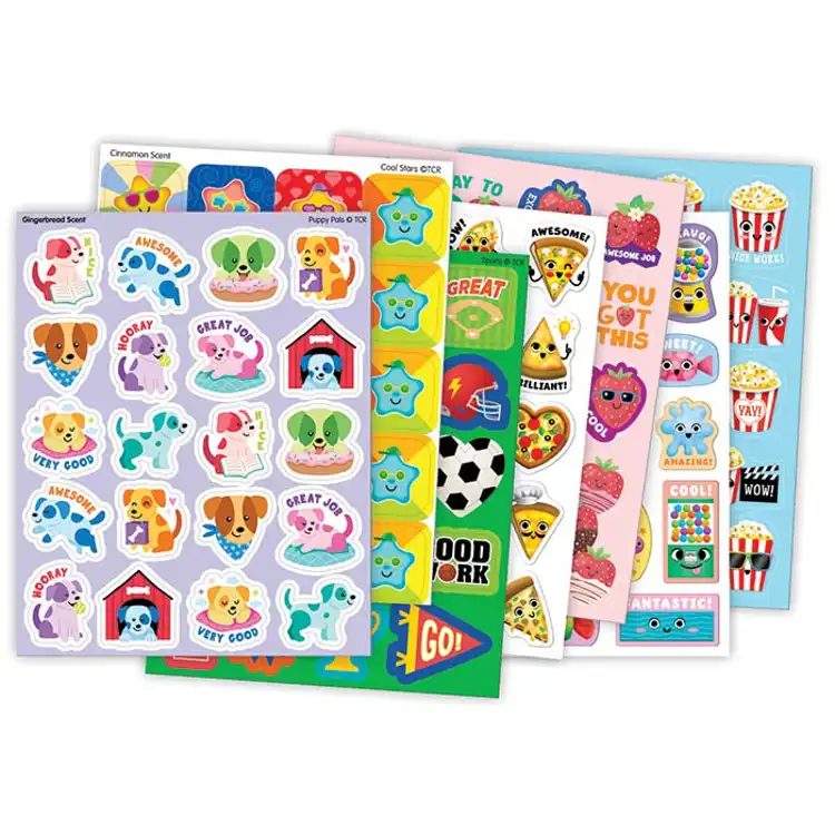 Smelly Stickers Variety Pack, Kids Choice