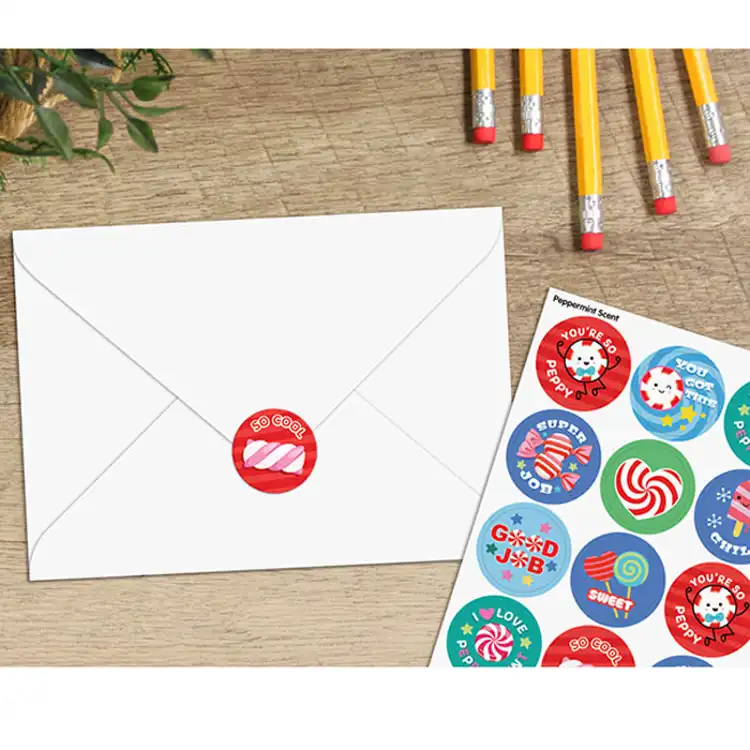 Smelly Stickers Variety Pack, Positive Words