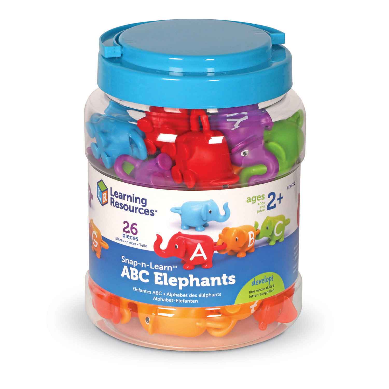 Snap-n-Learn™ ABC Elephants | Becker's School Supplies