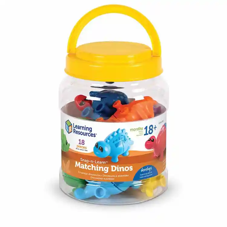 Snap-N-Learn™ Matching Dinos