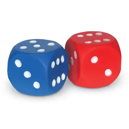 Soft Foam Dice, Dots