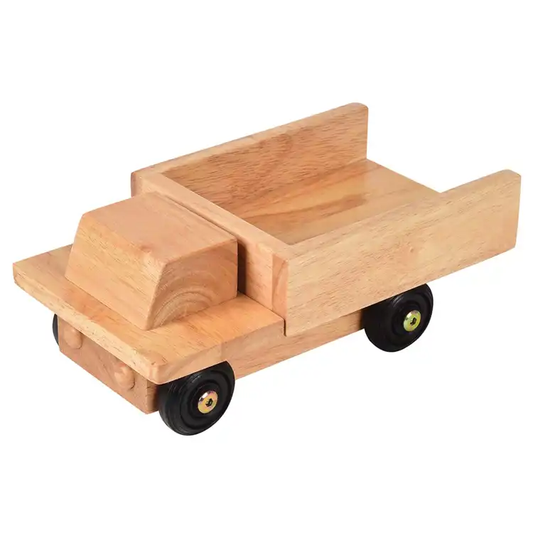Solid Hardwood Dump Truck