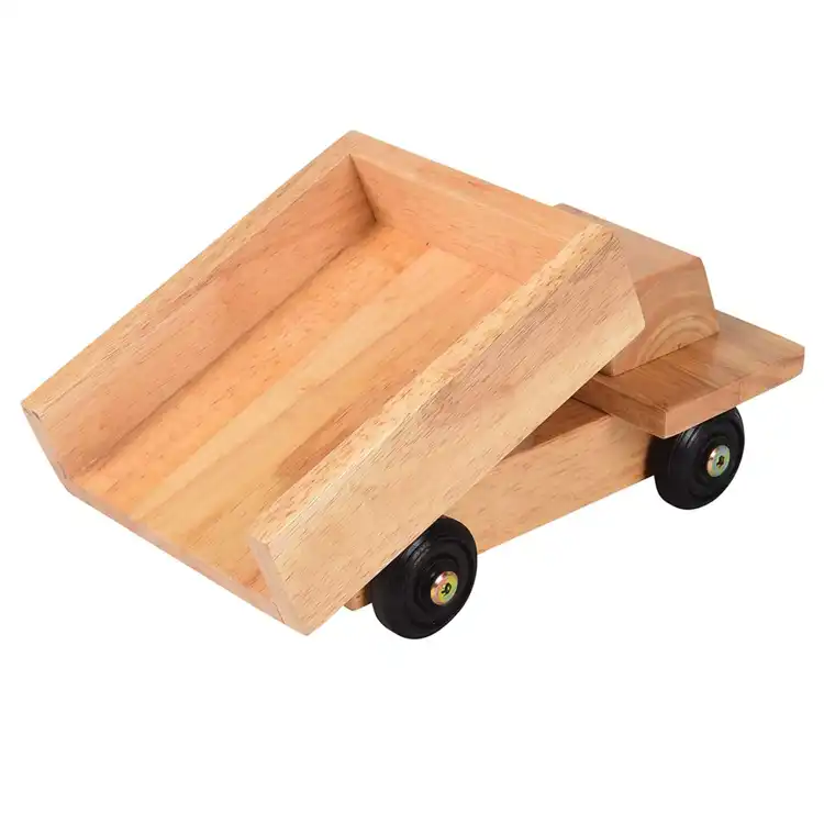 Solid Hardwood Dump Truck
