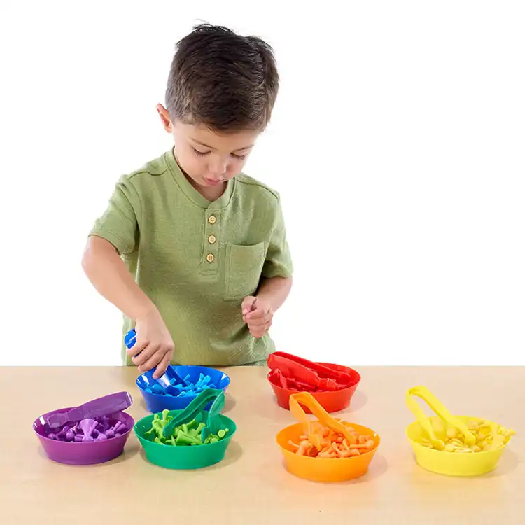 Sorting Bowls & Tweezers Set