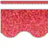Sparkle Scalloped Borders, Red