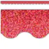 Sparkle Scalloped Borders, Red