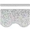 Sparkle Scalloped Borders, Silver