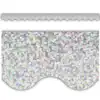 Sparkle Scalloped Borders, Silver