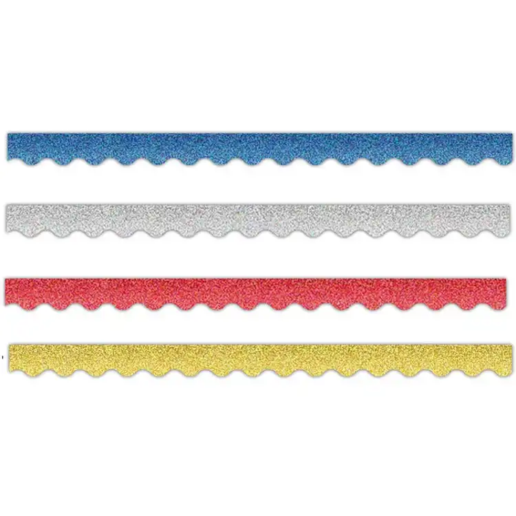 Sparkle Scalloped Borders Value Pack