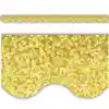 Sparkle Scalloped Borders, Yellow