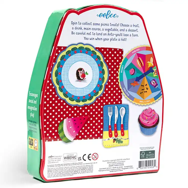 Spin To Play Picnic Game