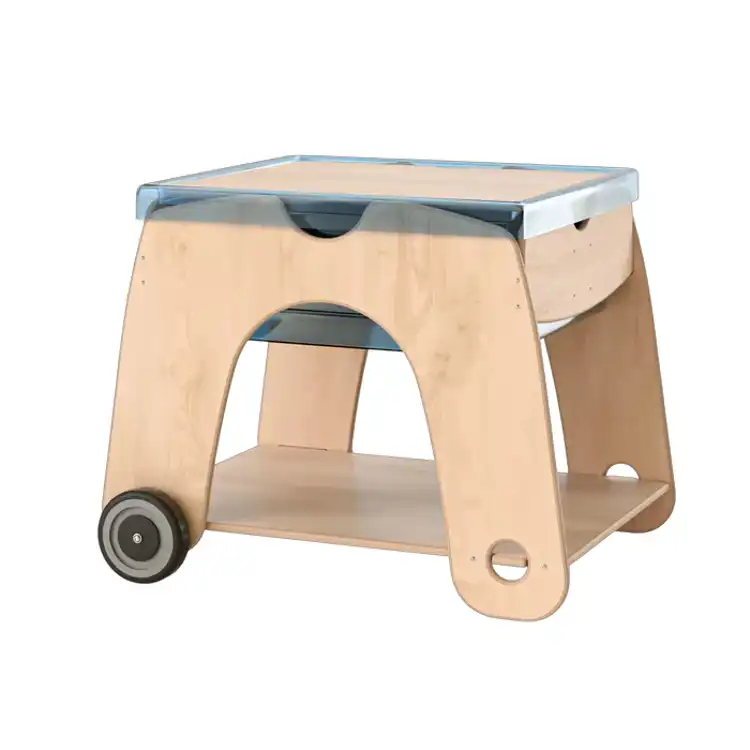 Square Wooden Sand & Water Tables