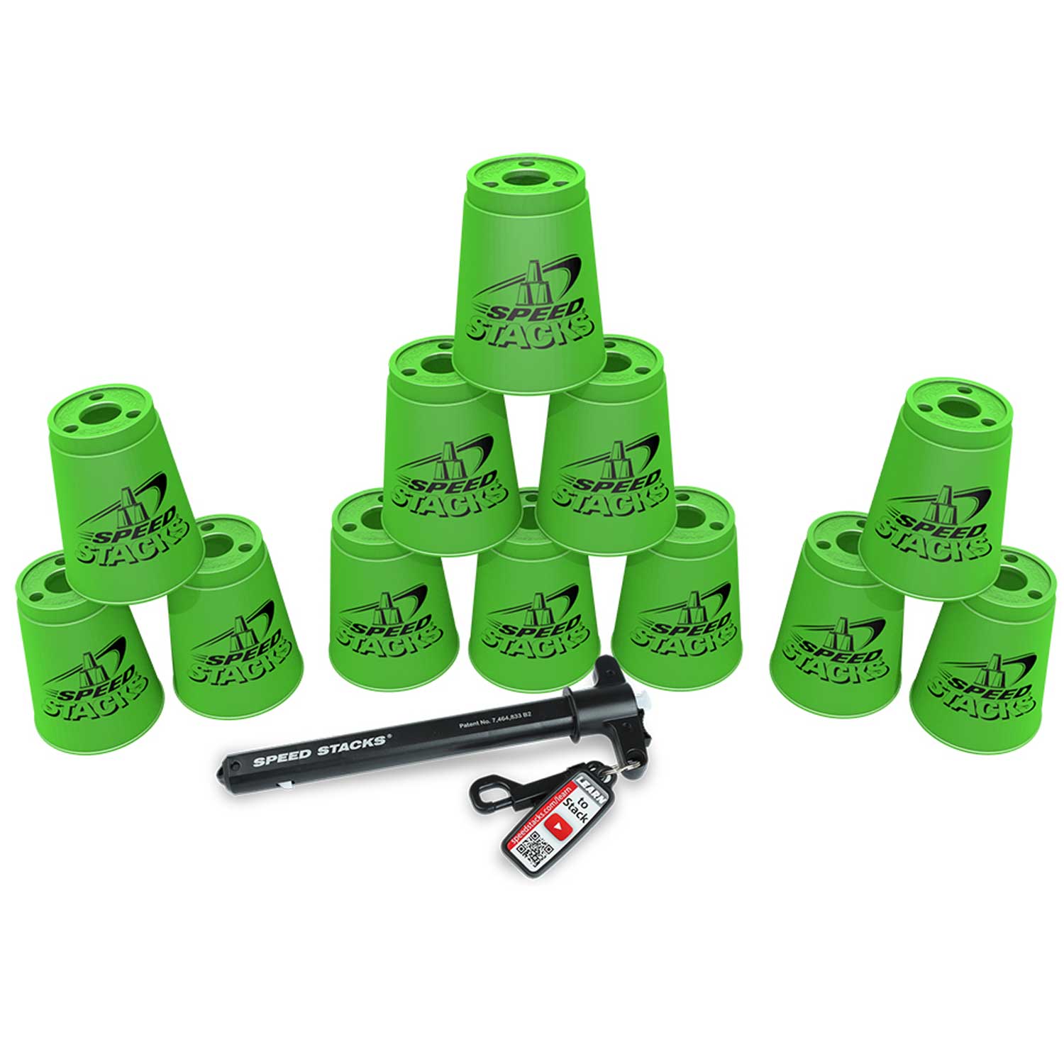 Speed Stacks Neon Green Set