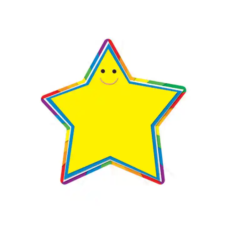 Star Colorful Cut-Outs