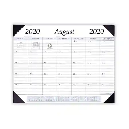 Academic Desk Pad Calendar