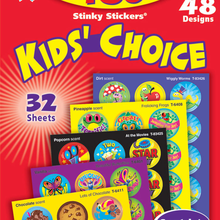 Kid's Choice Stinky Stickers® Variety Pack