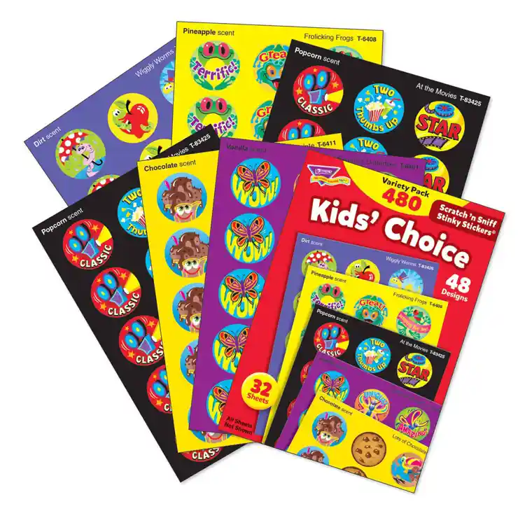 Kid's Choice Stinky Stickers® Variety Pack