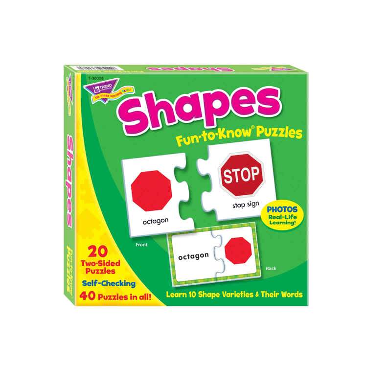 Shapes Fun-to-Know® Puzzles