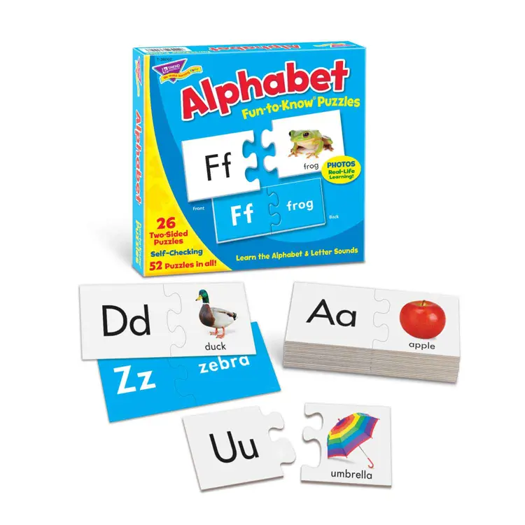 Fun-to-Know Literacy Puzzles, Set of 5