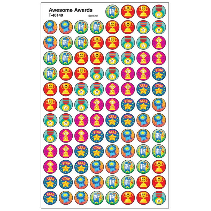 Awesome Awards Stickers | Becker's School Supplies