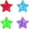 Colorful Sparkle Stars Stickers