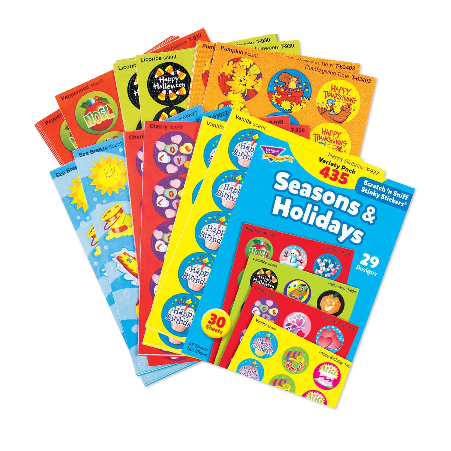 Seasons & Holidays Stinky Stickers® Variety Pack