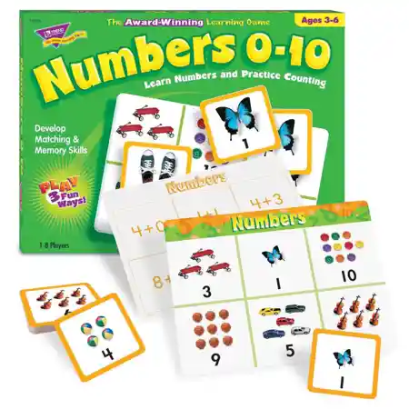 Numbers 0-10 Match Me® Game