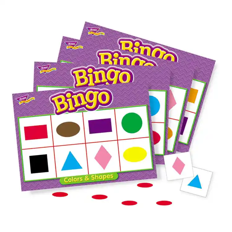 Colors & Shapes Bingo Game