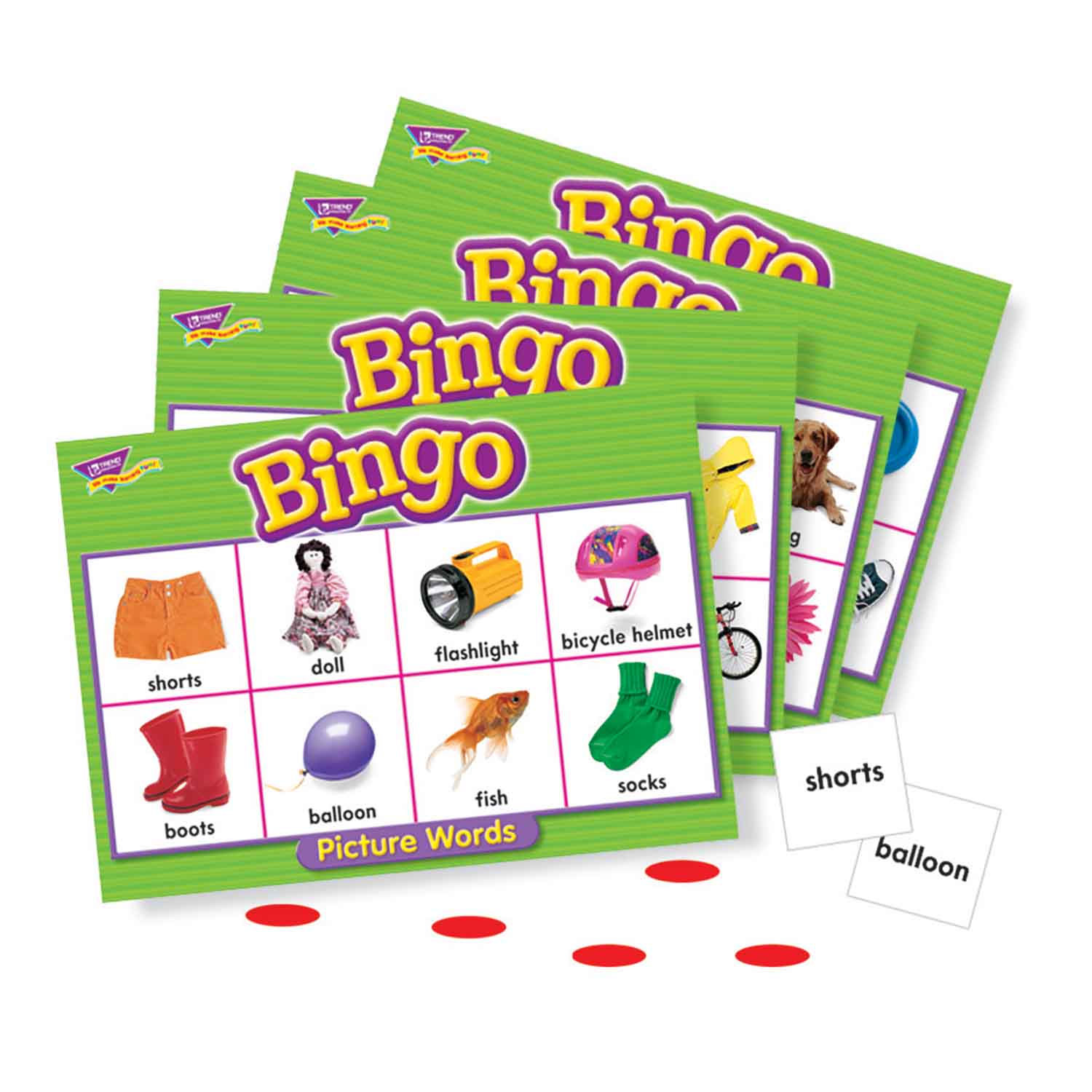 Picture Words Bingo Game Becker's School Supplies