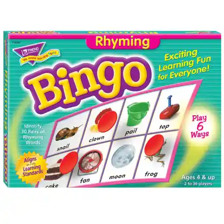 Rhyming Bingo Game