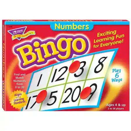 Numbers Bingo Game