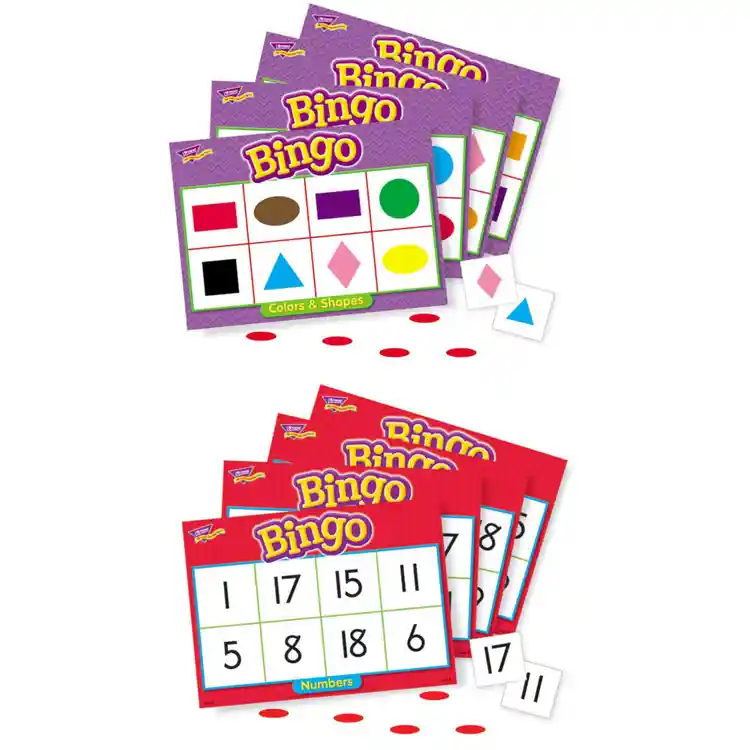 Math Bingo Games, Set of 2