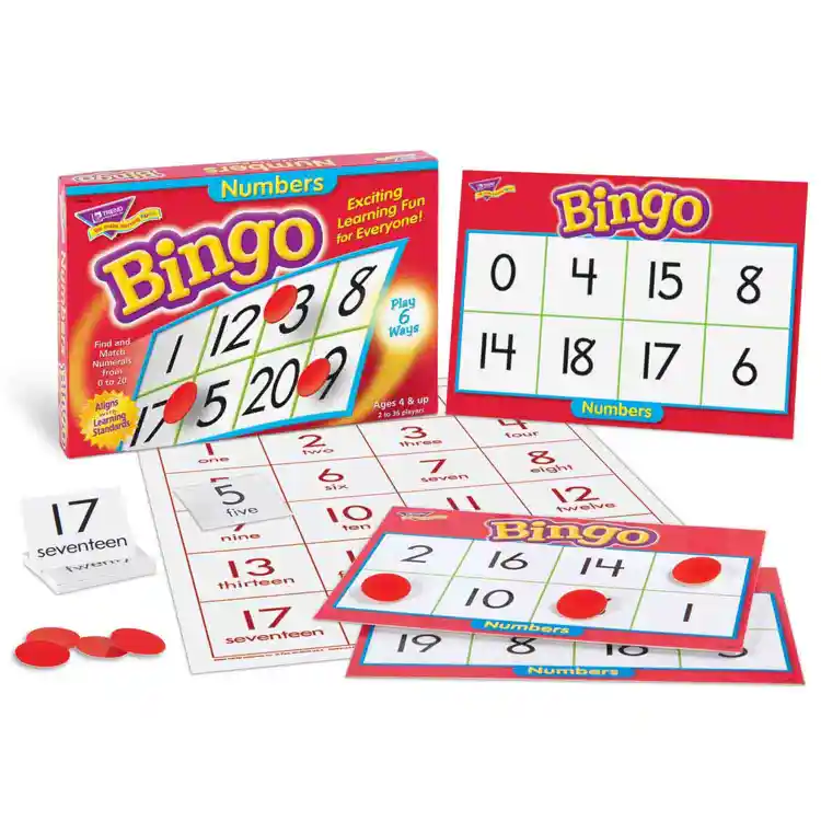 Math Bingo Games, Set of 2