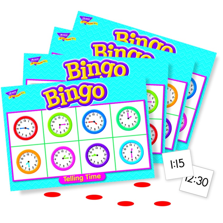 Telling Time Bingo Game