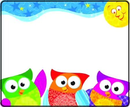 Owl-Stars! Name Tags