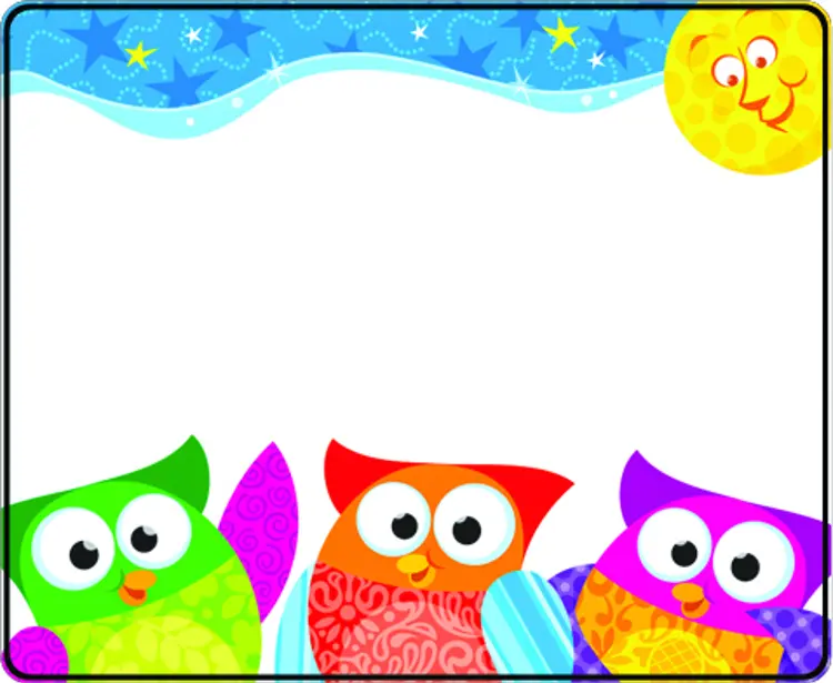 Owl-Stars! Name Tags