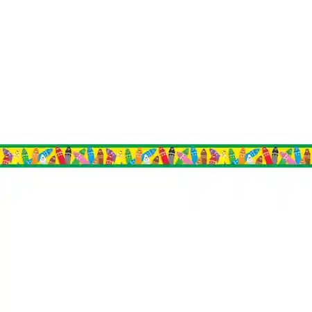 Colorful Crayons Bolder Borders®