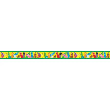 Colorful Crayons Bolder Borders®