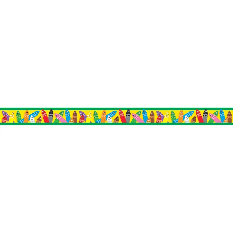 Colorful Crayons Bolder Borders®