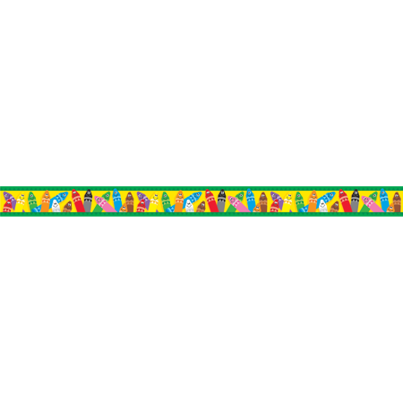 Colorful Crayons Bolder Borders®