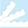 Bright Colors Terrific Bulletin Board Trimmers®, White