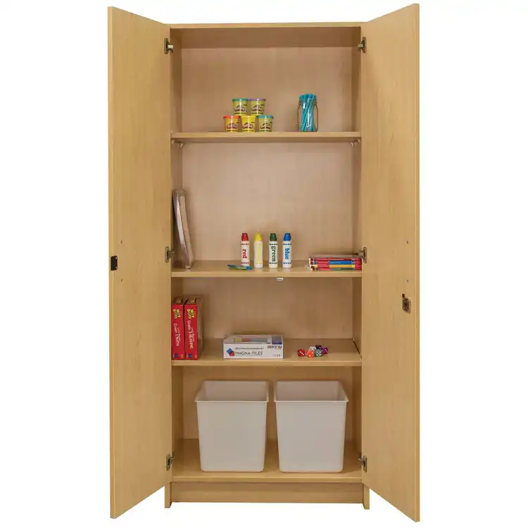 Tall Locking Teacher Storage Cabinet