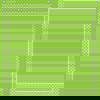 7 Pocket Chart, Lime Polka Dots