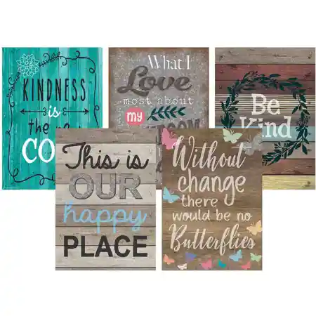 Home Sweet Classroom Positive Poster Set