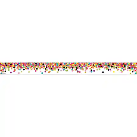 Confetti Straight Border